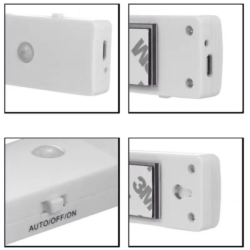 PM1608 rechargeable PIR and light sensor activated  LED cabinet light