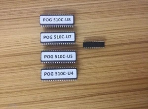 POG 510 software chips U4.U5.U7.U8.U45 use for T340 game boards