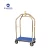 Import Polished finish stainless steel construction concierge birdcage trolley luggage cart,luggage cart trolley hotel from China