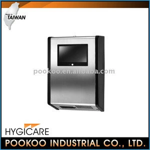 Pookoo Taiwan LCD screen Automatic Hand Dryer