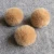 Import Popular   Faux Fur  Pom   Polyester   Customized Plush China  Factory  Cheaper Fur Pom Poms from China