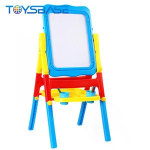 Popular Plastic Preschool Learning  Painting Toy Kids Easel Drawing Stand