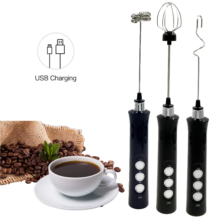 Portable House use hand stainless steel milk frother