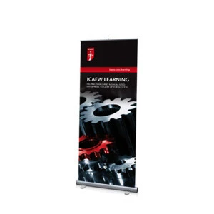 Portable Luxury Aluminium Roller Pull Up Banner, roll up display banner