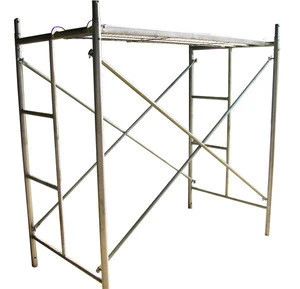Power coacted H walk through frame scaffolding system for sale