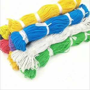 power green 3mm 6mm 7mm 8mm 20mm cord earloop band bungee 1 mm 10mm 30 mm 2.5mm 5 mm round elastic rope in multiple color