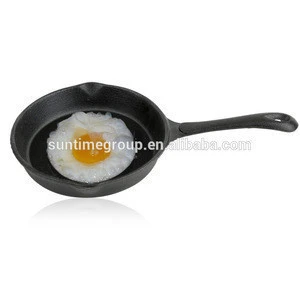 Pre-seasoned cast iron cookware long /short handle frying pans & skillets