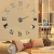 Import Preciser 3D DIY Roman Numeral Decorative Giant Big Acrylic Large Size Mirror Wall Clock from China