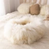 Premium Quality Genuine Real Sheepskin pet furniture furry Cat cave luxury pet bed cat house Cat bed