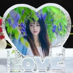 Pretty Crystal glass block price Laser Etched For Home Decoration