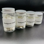 Private Label Amazon Hot Selling Teeth Whitening Chewable Toothpaste Tablets