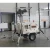 professional 110lm/w mining-use  4000w hydraulic mobile lighting tower with metal halide lamp