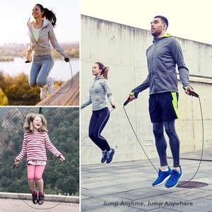 Professional adult pattern skipping student est fitness jump rope adjustable adult fitness jump rope sports training