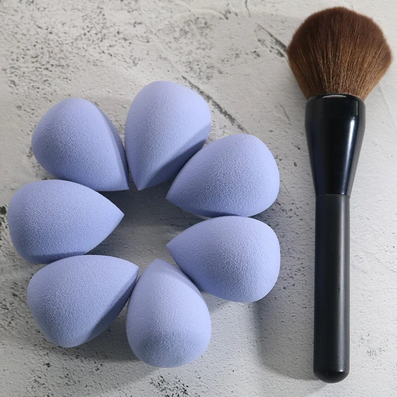 Professional factory makeup sponge non-latex blender foundation soft smooth powder puffs in low price