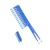 Import Professional hairdressing massage plastic hair comb with fork from China