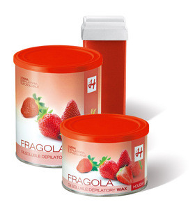 Professional Liposoluble Depilatory Wax Made In Italy For Full Body Hair Removal Strawberry Fragrance