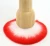 Import Professional portable 3 size candy color natural bamboo handle blush handmade makeup brush from China