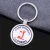 Import Promotion canadian shopping cart coin key chain metal blank super  market coin token keychain from China