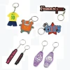 Promotional Business Gift For Custom Logo Key Chains 2D 3D Pvc Keychains Personalized Key Chain Soft Rubber Custom Keychain