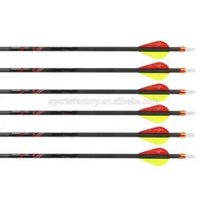 Pure carbon arrows high-end carbon arrows for hunting recurve bow