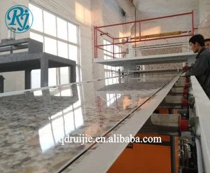 PVC Artificial Marble Profile production line