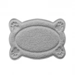 PVC coil  pet mat Dogs Innovative Products Waterproof Pet Blanket Antimicrobial Cat Litter Mat Paw Cleaning Mat