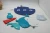 Import Qingdao Factory Wholesale Blue Submarine and Whale Felt Baby Mobile For Crib from China