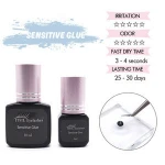 qingdao high quality vendor sensitive vegan strip lash glue