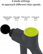 QSIVIE 2021New Arrival Dropshipping High Frequency Vibration Physiotherapy Instrument Fascial Gun Machine
