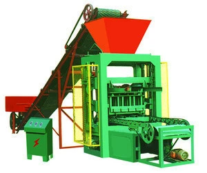 QTJ4-26 semi-automatic block brick making machine/paver block machine price in india/hollow block machine price