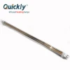 quartz heating tubes gold IR lamps for tempered glass