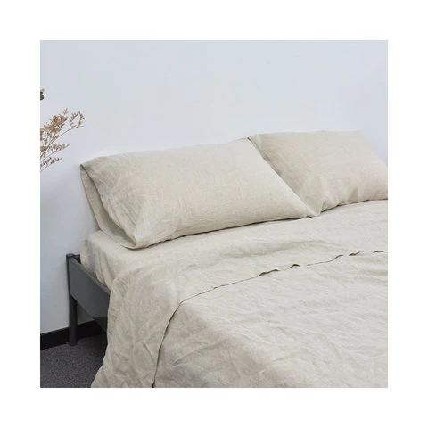Queen Size Cotton Bed Sheet Set Cotton Linen Bedding Sheet Bed Linen Cotton Bedroom Bedding Set