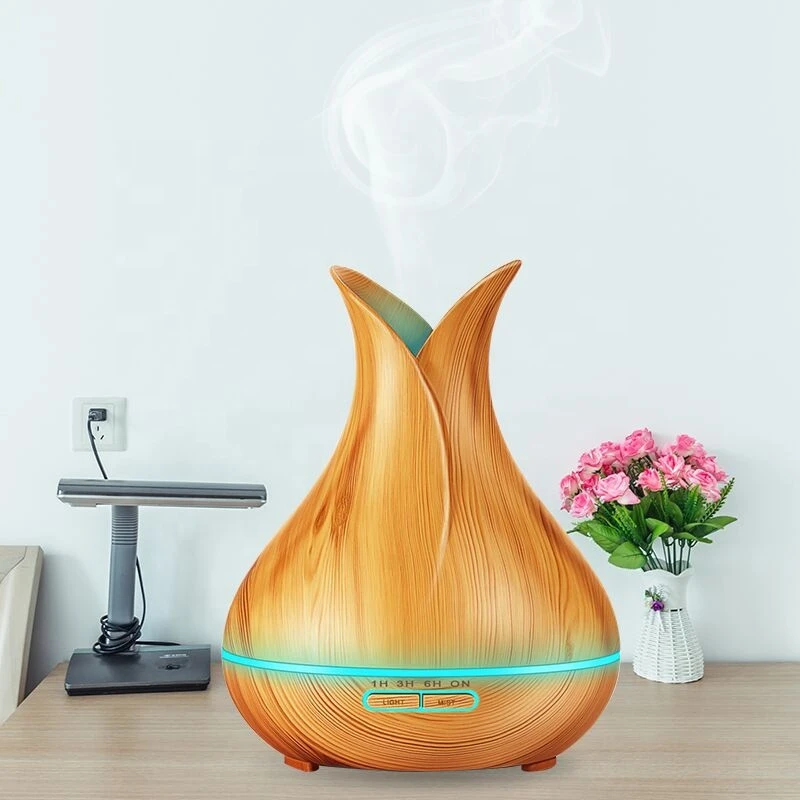 Rainbow 400ml cool mist air aromatherapy humidifier electric ultrasonic essential oil diffuser