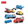 Rastar engineering plastic construction toy vehicle with six models in one package