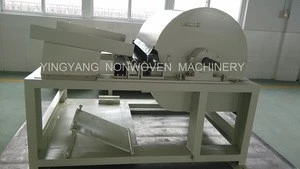 Recycling machine for needle punched felt