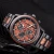Import Relogio Masculino Luxury Luminous Stainless Steel Mens Fashion Natural Black Wooden Wrist Watch Custom Logo from China