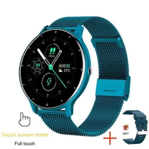 Relojes inteligentes Smart watches ZL02D with Low price  stainless steel touch screen Fitness tracker