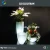 Import Resin plastic color changing led lighting vase from China