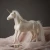 Import Resin pure white unicorn figurine and statue from China