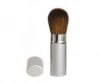 Retractable Blush Brush with Natural Hair