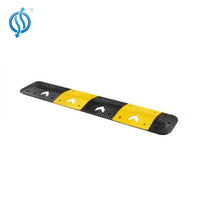 road blocker rubber speed bump road traffic signs rubber speed humps