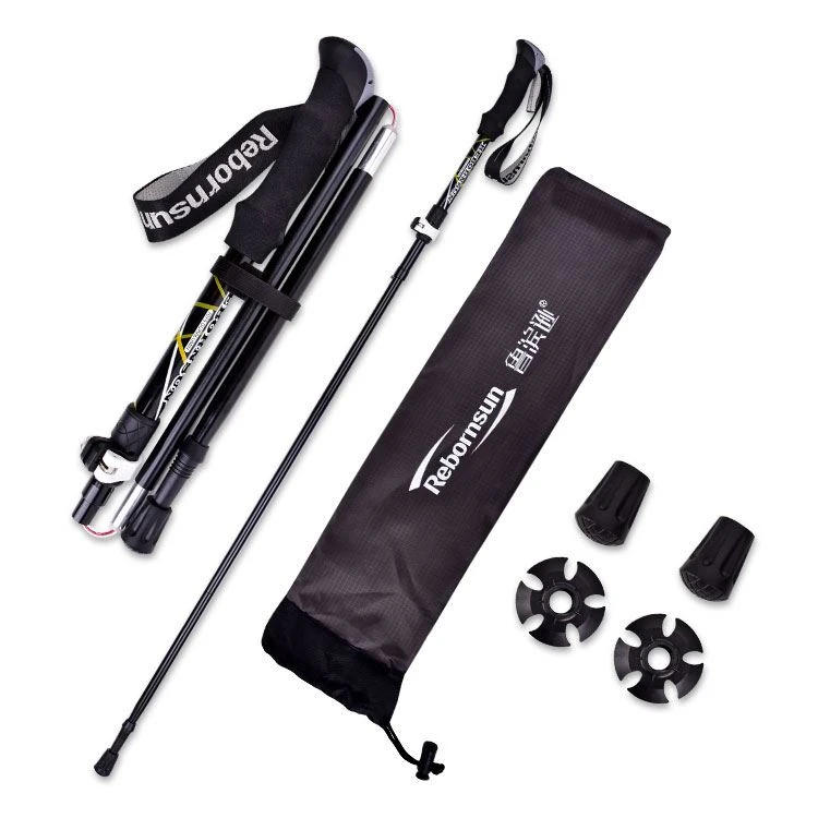 Robinson | Collapsible Trekking Pole Professional Hiking Stick Trusty Cane Walking Handle Aluminum Manufacturer
