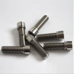 ROCKBROS M8 x 25mm for BMX Stem Golden/Titanium Bike and Bicycle Screws & Bolts Cycling Ti Allen Head bolt With Washer