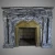 Import Roman statue style natural stone mental white calacatta  marble fireplace from China