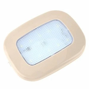 Round Led Surface Mounting Car Van Bus Interior Ceiling Dome Roof Light 3.7v/2w For Marine/ Boat/ Rv / Trailer