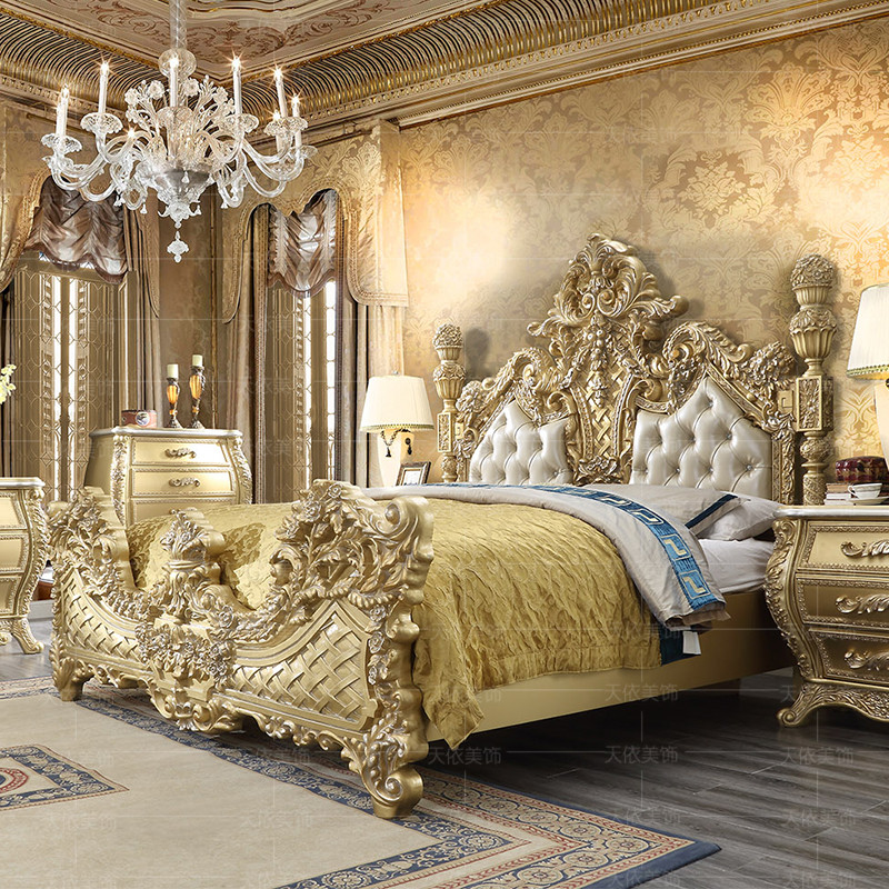 Buy Royal Luxury Classic Turkey Royal Bedroom Set Furniture from ...