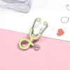 SAF Wholesale hot sale creative ornament souvenir women brooch pin doctor stethoscope brooches