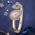 Import SAGA 71865 High Performance Ladies Diamond Watches Jewelry Women Quartz Bracelet Watch from China