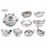 Sanitary Stainless Steel Dewaxing Tri-clamp Drain Ferrule jacketed Material Pipe Column