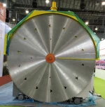 Saw blanks for mining machine